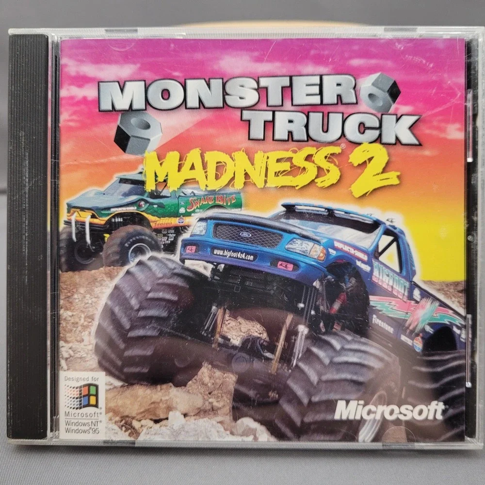 Monster Truck Madness 2 Microsoft (PC CD-ROM, 1998)